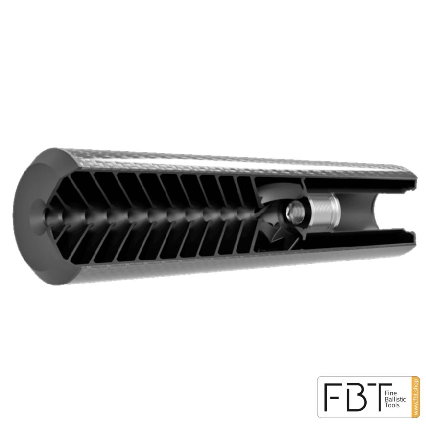 INCA TI OBS cut inside construction - Fine Ballistic Tools