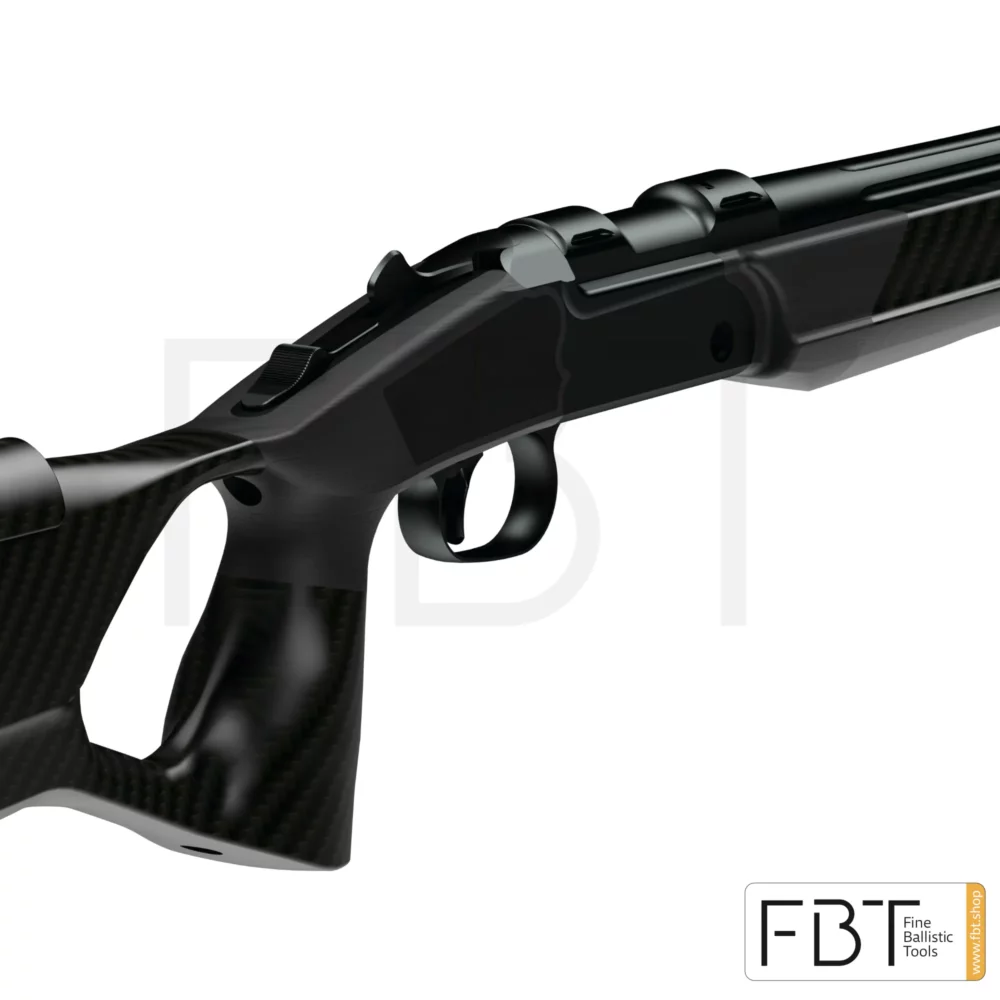 UNIC Carbon stock detail grip | Merkel K5 rifle | FBT