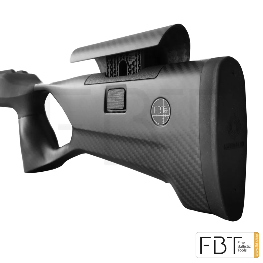 UNIC carbon fibre stock left-hand stock | adjustable cheek piece