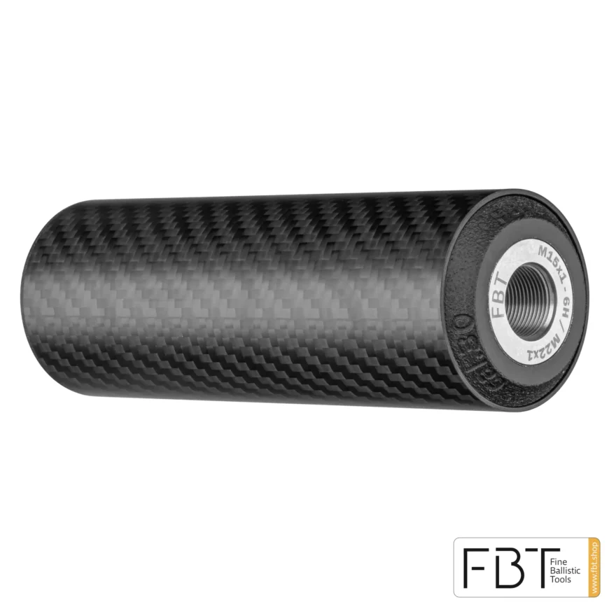INCA 44KTi Silencer | 3d-printed Titanium | Fine Ballistic Tools