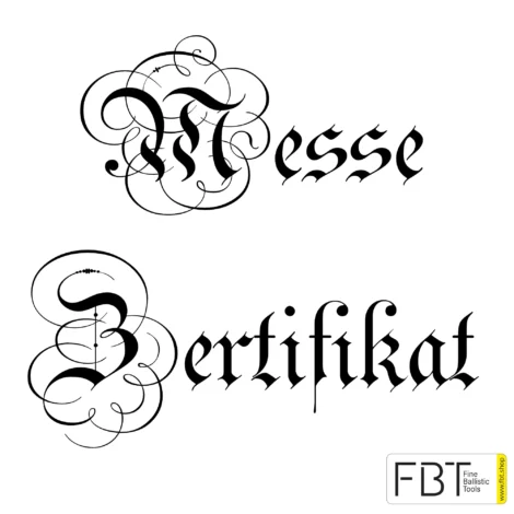 Messe Zertifikat