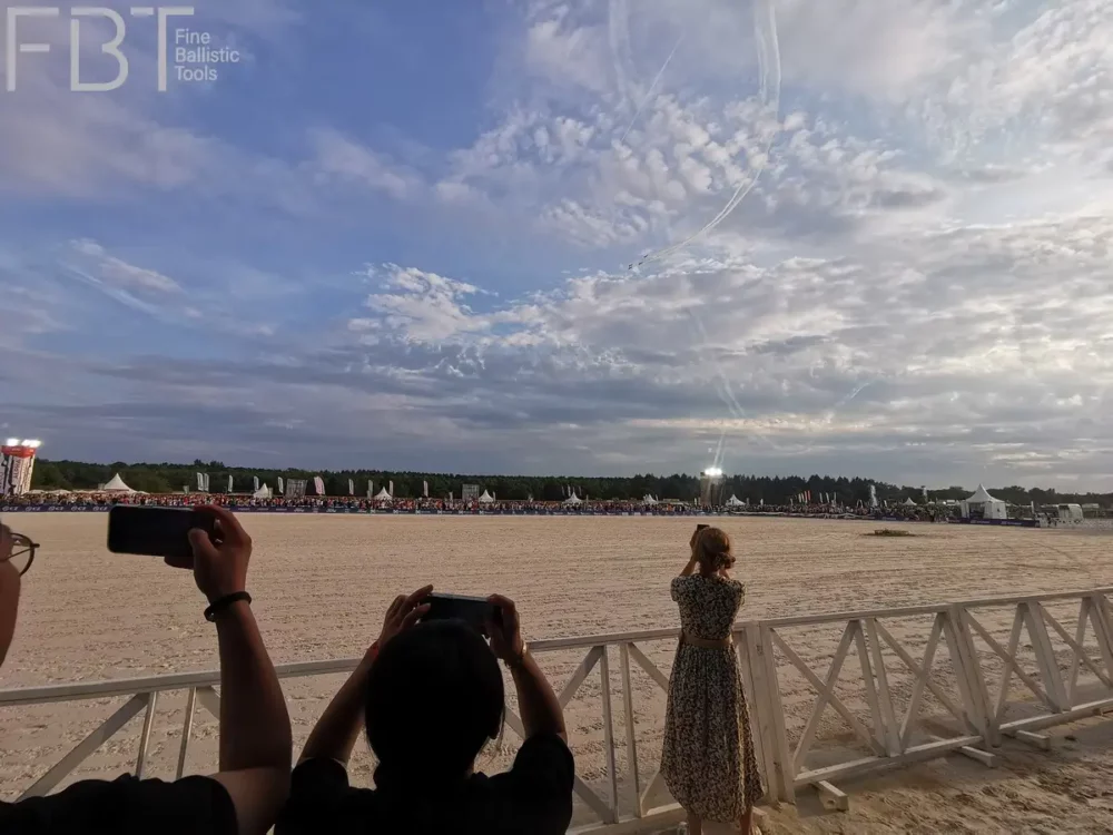 Game Fair France | Impressionen Flugshow Frankreich Messe