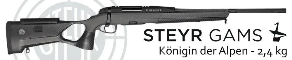 Steyr Gams rifle | FBT UNIC carbon fibre gun