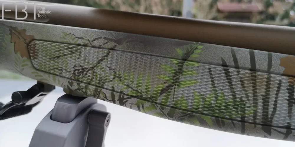 Bergara BA13 Take Down | Detail Camo Vorderschaft Cerakote Beschichtung