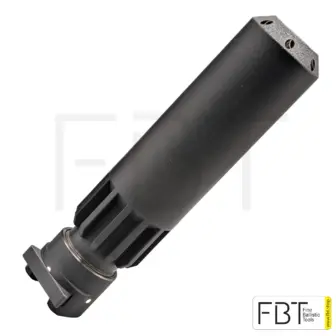6,5 mm Creedmoor Lauflänge kürzen Test | Blaser R8 Laufkürzung in 2,5 cm Schritten | Energieverlust und Geschossgeschwindigkeit 30 Silencer INCA TAC 44Ti | 3D titanium print for automatic weapons