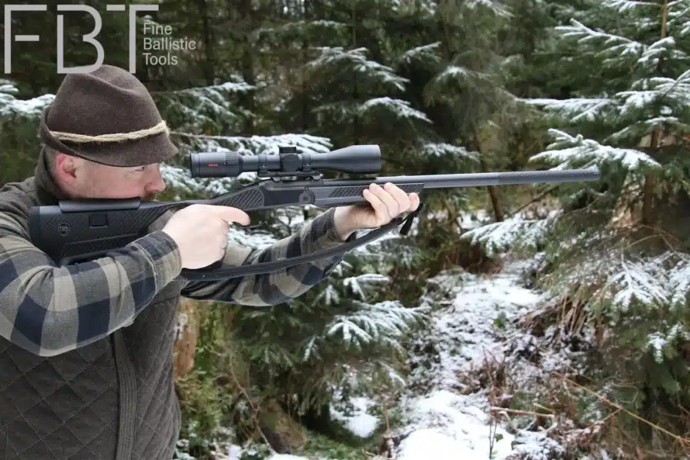 Blaser K95 conversion - tuning with INCA ONE integral silencer | freehand stop