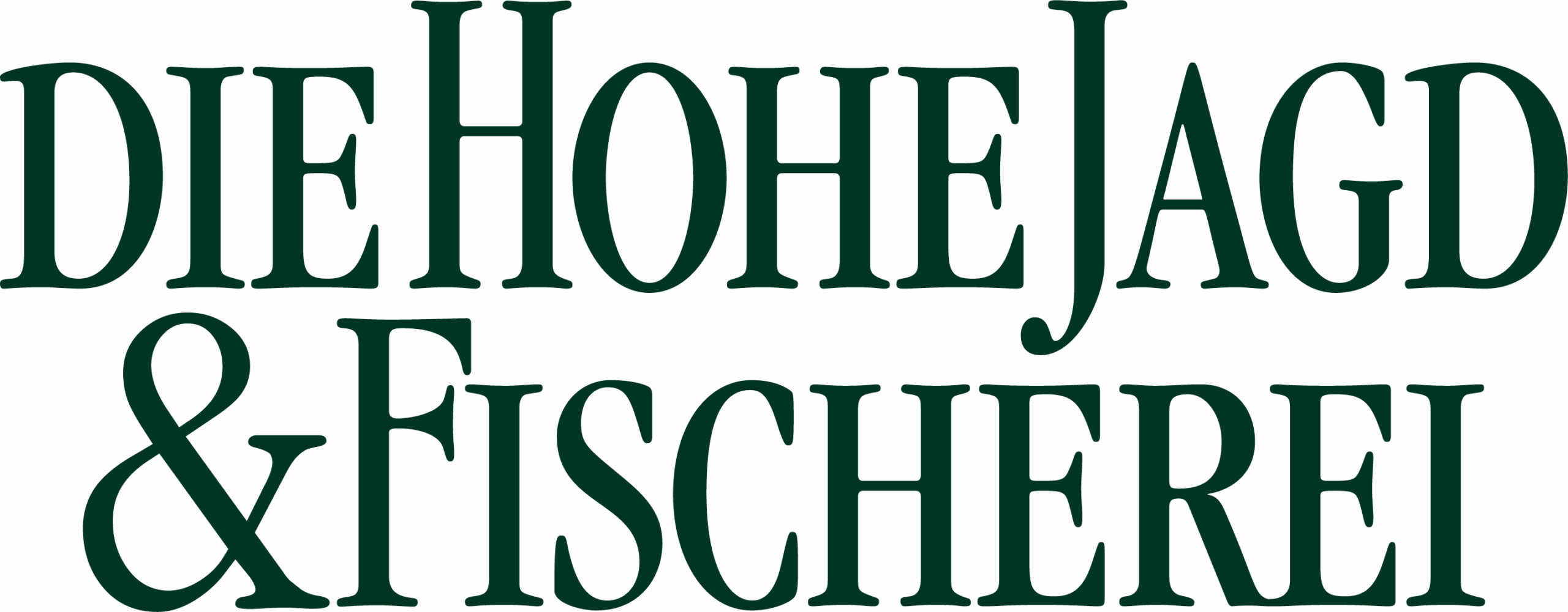 Hohe Jagd und Fischerei Logo