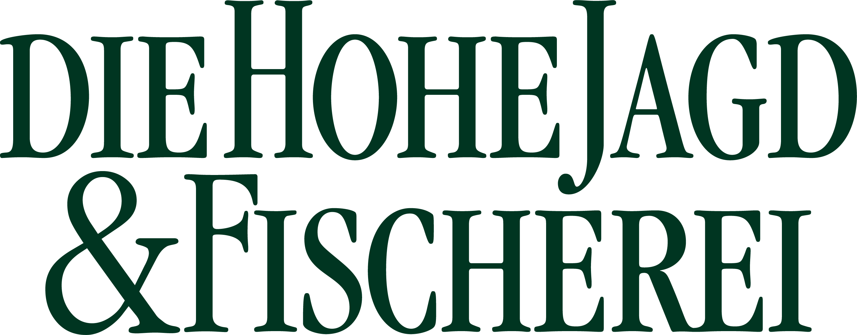 Hohe Jagd und Fischerei Logo