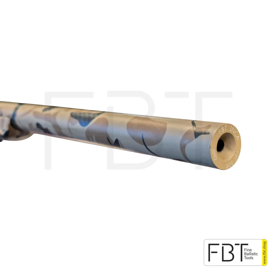 Sauer 404 .308 Win. Waffe mit UNIC Carbonschaft Sand Camo und Integral Schalldämpfer