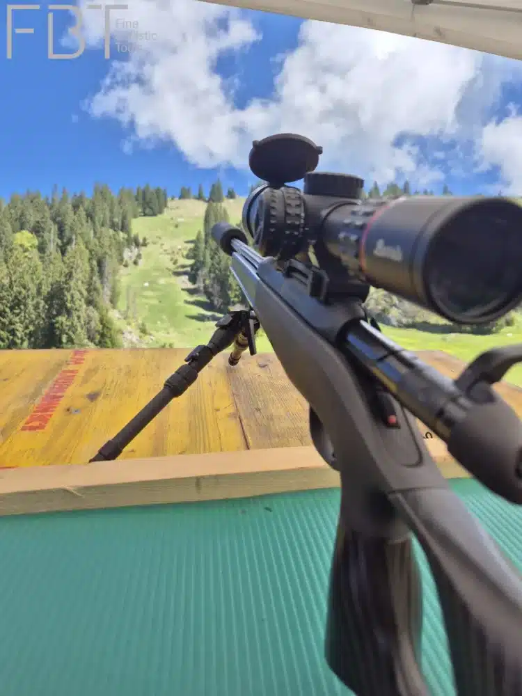 Shooting Range Steep Shot | View of Targets