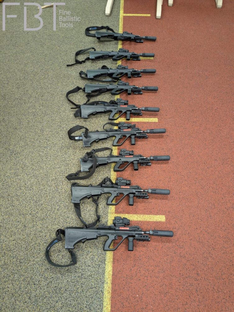 Test INCA TAC Schalldämpfer | Steyr AUG BMI Polizei Einsatztrainingszentrum Vorarlberg