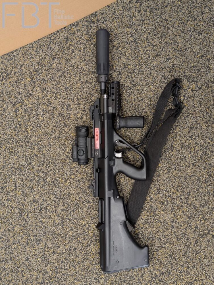 Test INCA TAC Schalldämpfer | Steyr AUG BMI Polizei Einsatztrainingszentrum Vorarlberg