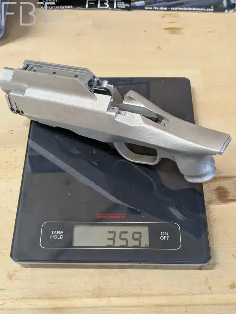 AERA 1 Jagdwaffe 3D Druck Titan und Carbonschaft | Systemteil 359 Gramm