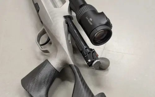 AERA weapon 1.9 kg | Titanium weapon manual cocking engaged