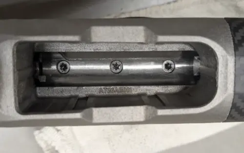 AERA weapon 1.9 kg | Titanium weapon detail rifle scope mounting