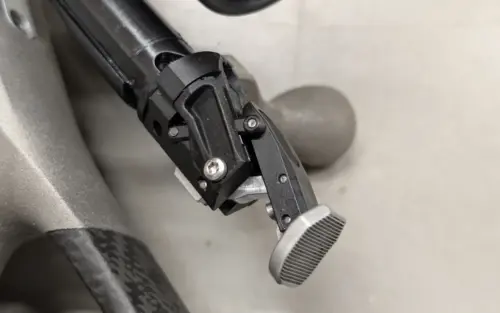 AERA weapon 1.9 kg | Titanium weapon detail rocker arm manual cocking